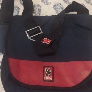 Chrome laptop bag